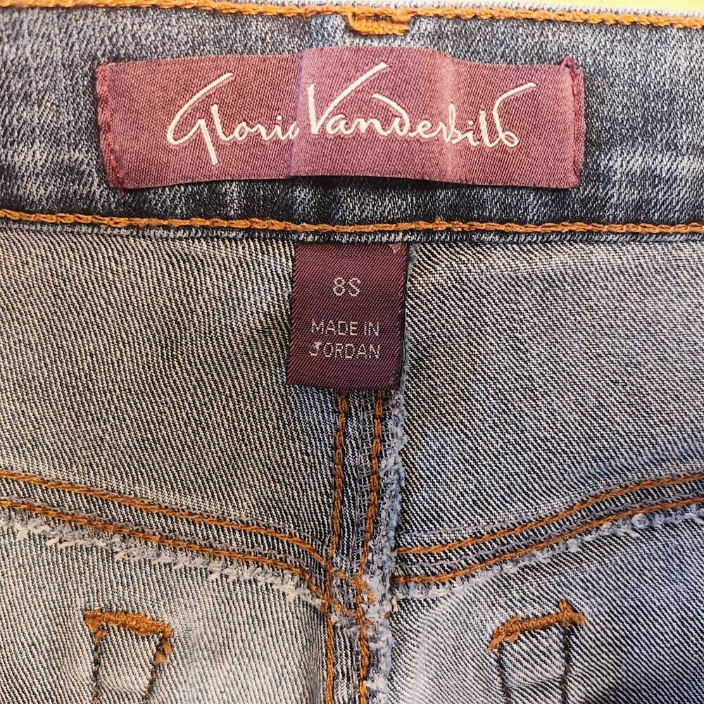 Gloria Vanderbilt Amanda Straight Jeans, Size 8S/ 8 Short, Used - Picture 7 of 7